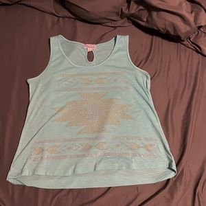 Pink Cattlelac Tank Top